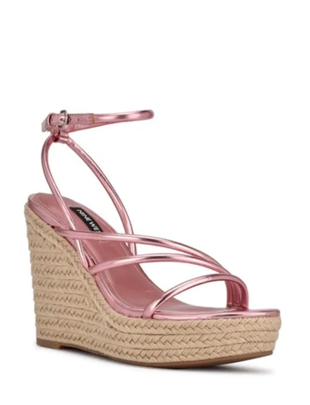 Nine West ~ Hipsta Espadrille Platform Wedge Sandals Size 8M